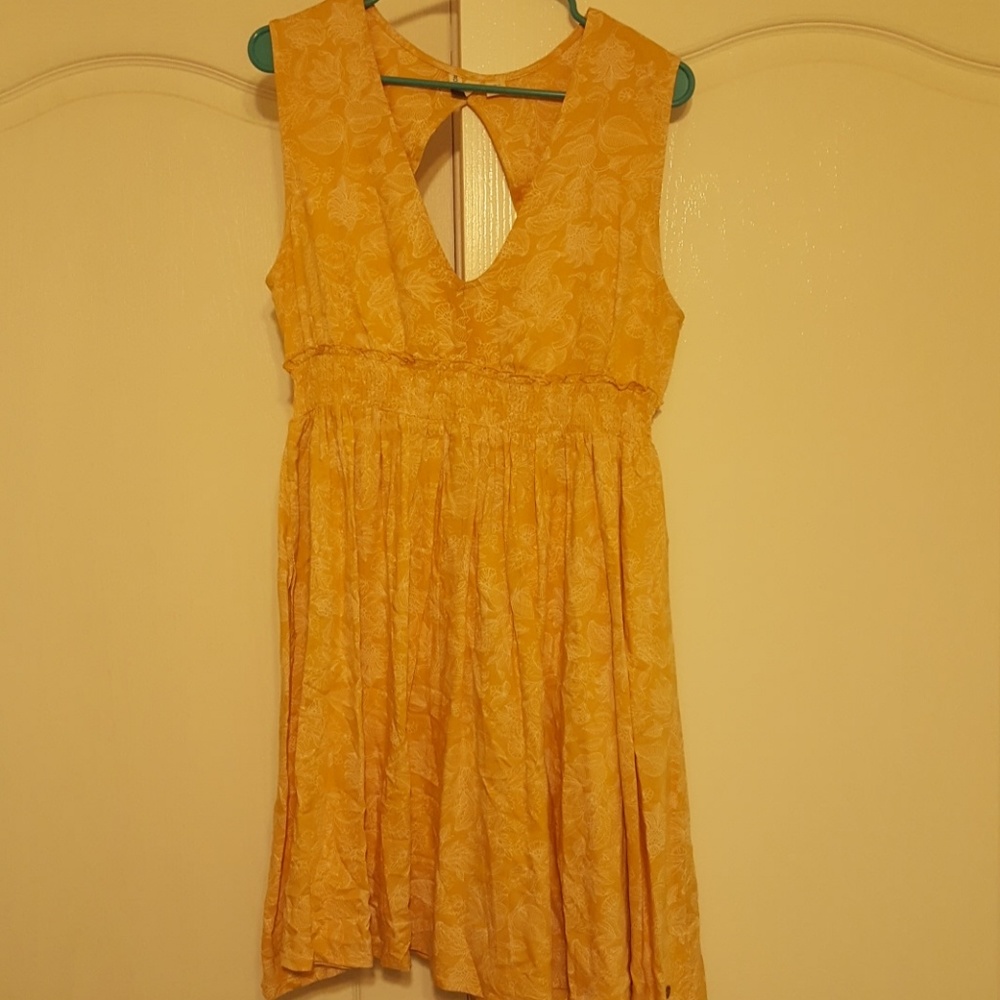 Roxy Yellow Sundress size large